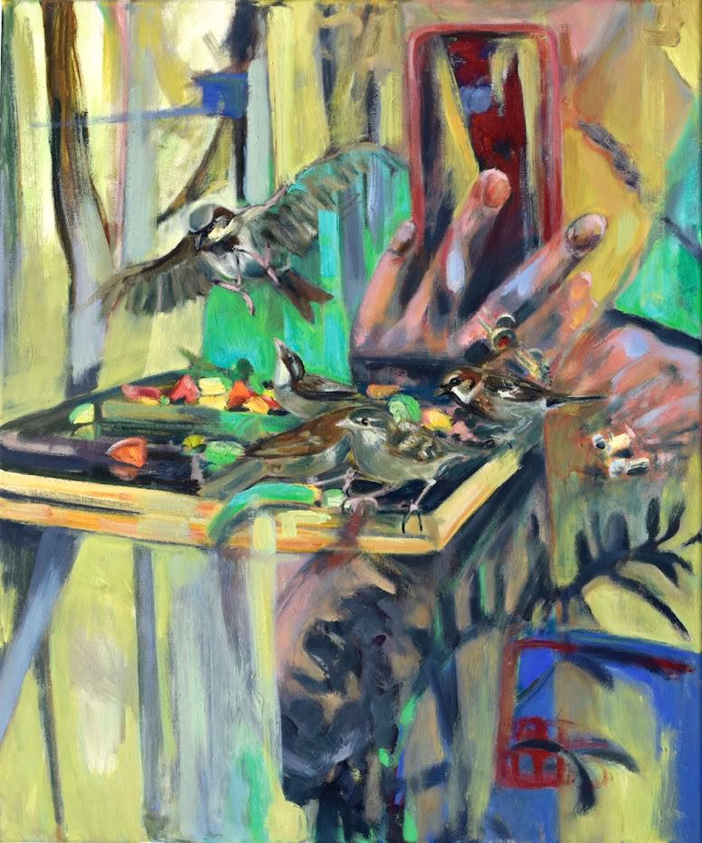 2020, 60 x 50 cm, Öl auf leinwand